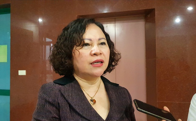 Bà Ngô Thị Minh, Phó Chủ nhiệm Ủy ban Văn hóa, Giáo dục, Thanh Thiếu niên và Nhi đồng của Quốc hội